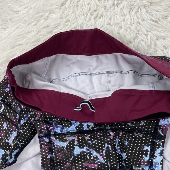 Lululemon What The Sport Short Floral Sport Tranquil Blue Multi - Picture 4 of 6